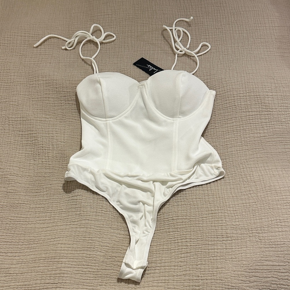 Lulu's White Bodysuit